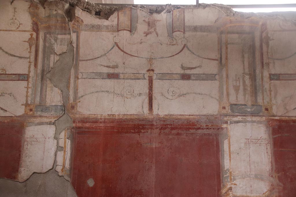 I.6.4 Pompeii. October 2024. Room 5, upper east wall. Photo courtesy of Klaus Heese.