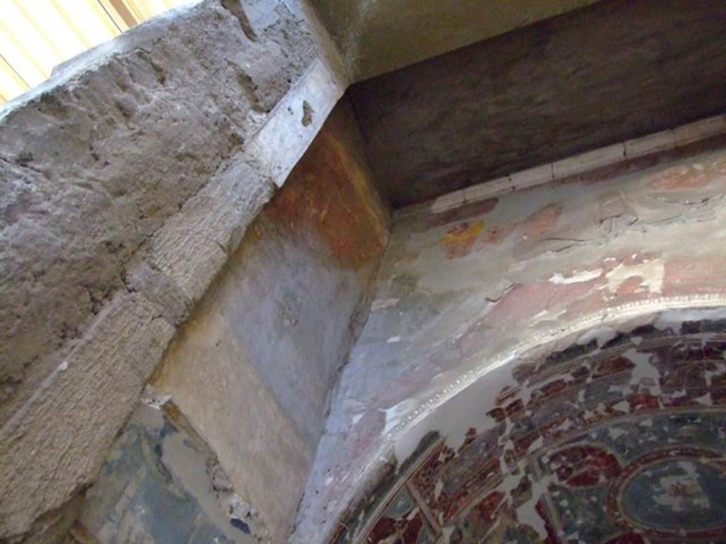 I.6.4 Pompeii. March 2009. Room 16, Sacellum. Outer east side.
