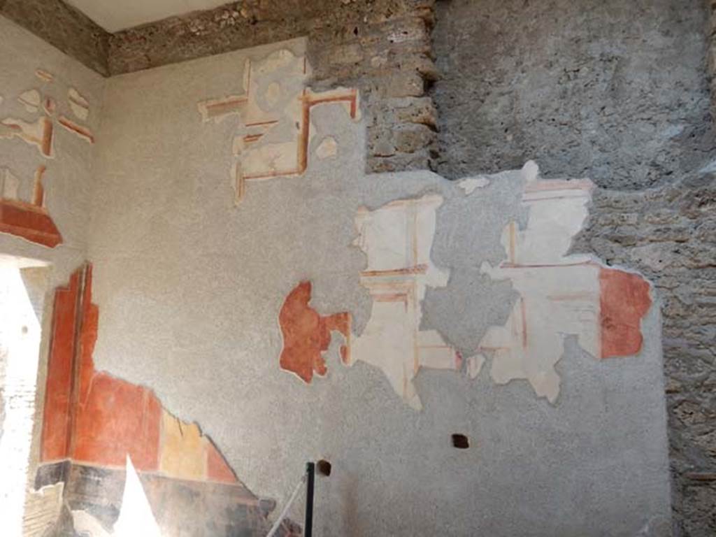I.6.7 Pompeii. May 2016. Looking towards the west wall in the south-west corner.
Photo courtesy of Buzz Ferebee.