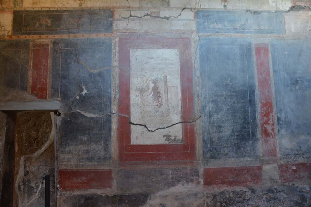 I.6.15 Pompeii. October 2019. Room 12, middle zone of west wall.
Foto Annette Haug, ERC Grant 681269 DÉCOR