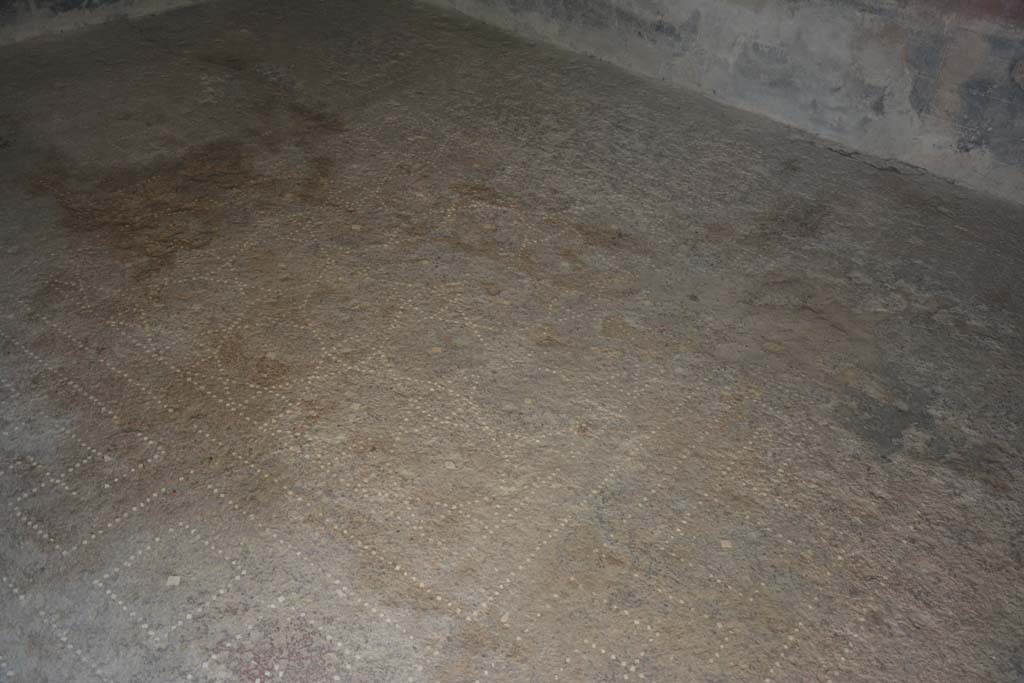 I.6.15 Pompeii. October 2019. Room 13, detail of flooring in cubiculum.
Foto Annette Haug, ERC Grant 681269 DÉCOR