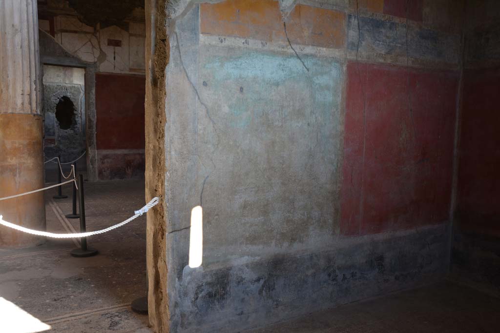 I.6.15 Pompeii. October 2019. Room 13, north wall on east side of doorway to atrium 4.
Foto Annette Haug, ERC Grant 681269 DÉCOR