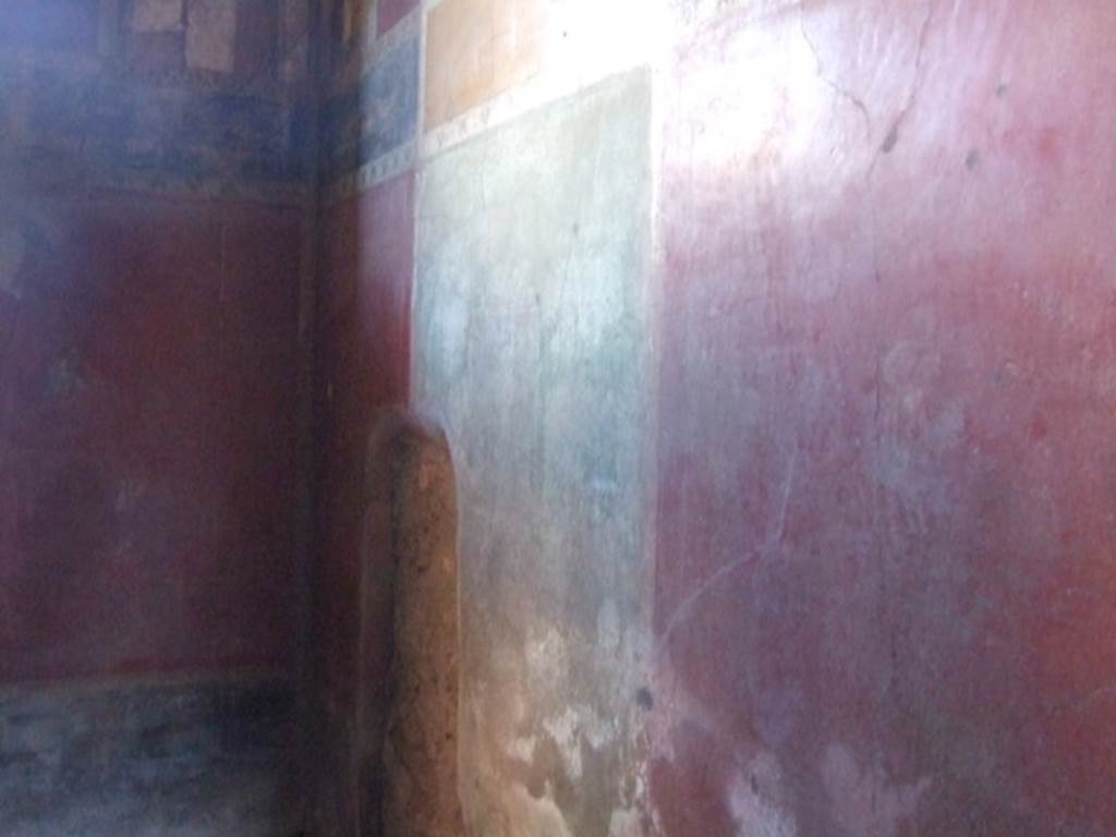 I.6.15 Pompeii. March 2009. Room 13, West wall.