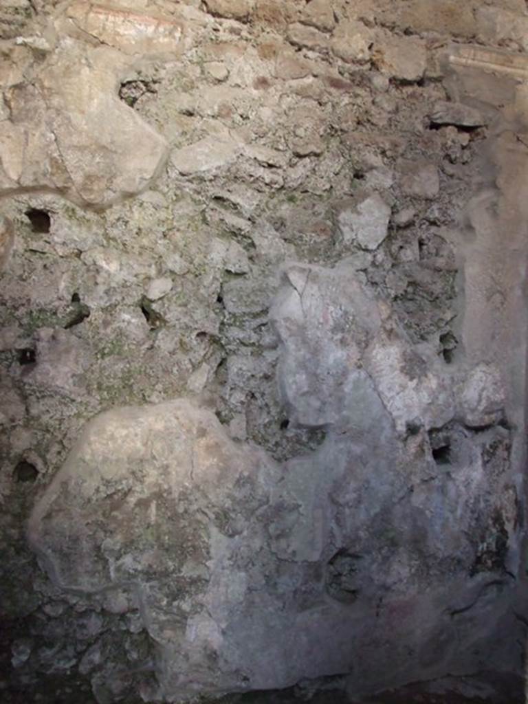 I.6.15 Pompeii. March 2009. Room 8, West wall.