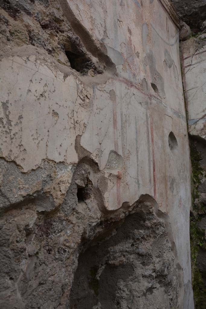 I.6.15 Pompeii. March 2019. Room 8, south wall in south-west corner.
Foto Annette Haug, ERC Grant 681269 DÉCOR