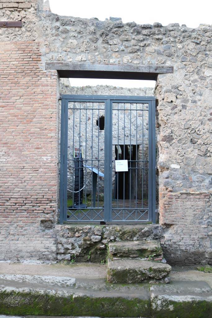I.6.16 Pompeii. December 2018.
Looking north to rear entrance to I.6.2, House of the Cryptoporticus. Photo courtesy of Aude Durand.