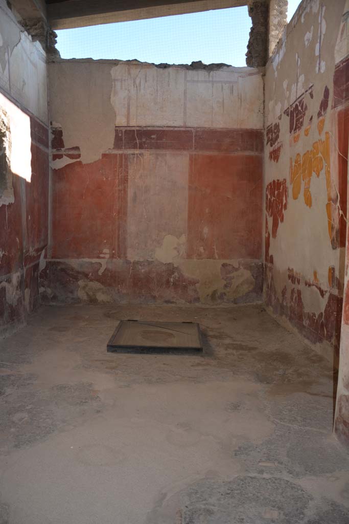 I.7.1 Pompeii. October 2019. Looking towards east wall of triclinium.
Foto Annette Haug, ERC Grant 681269 DÉCOR.