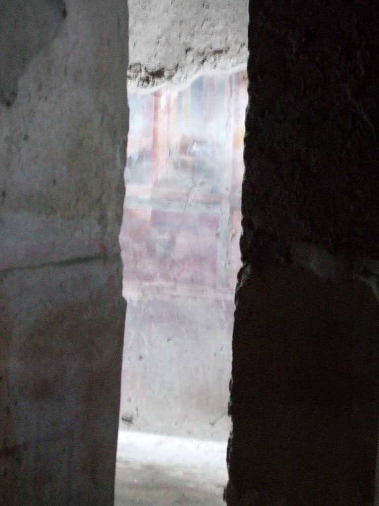 I.7.3 Pompeii. December 2005.
Looking south-west from I.7.4, through doorway into atrium, from room in north-east corner.