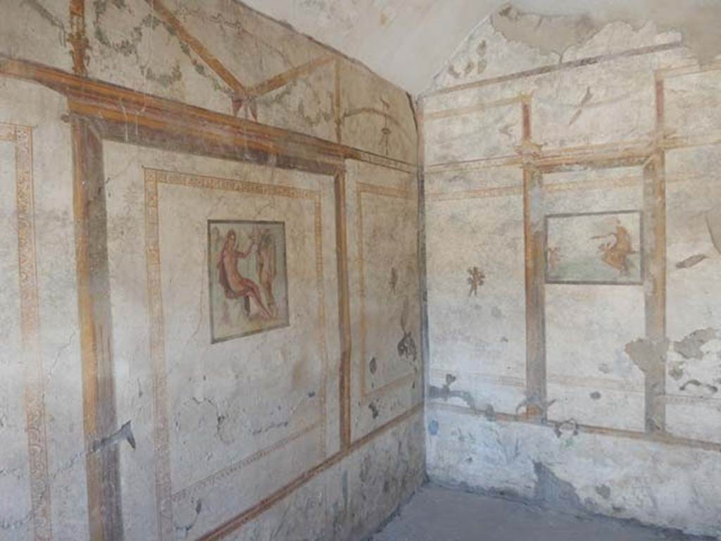 I.7.11 Pompeii. May 2017. Looking towards south-west corner of cubiculum. Photo courtesy of Buzz Ferebee.