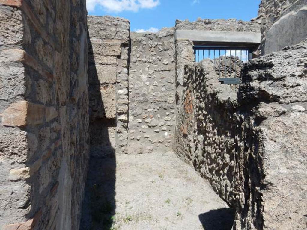 I.7.11 Pompeii. May 2017. Area of stairs to upper floor on north side of entrance doorway of I.7.11, on east side of atrium. Photo courtesy of Buzz Ferebee.