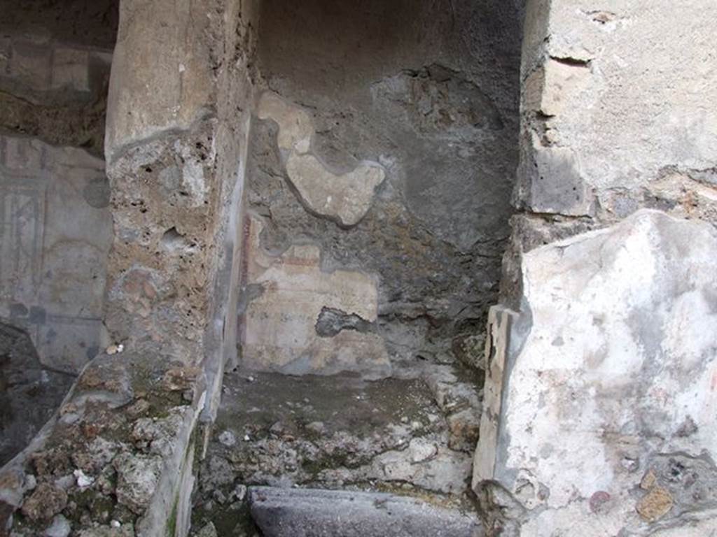 I.7.11 Casa dell’ Efebo or Domus P. Cornelius Tages. Entrance to stairs on the north wall of I.7.10.