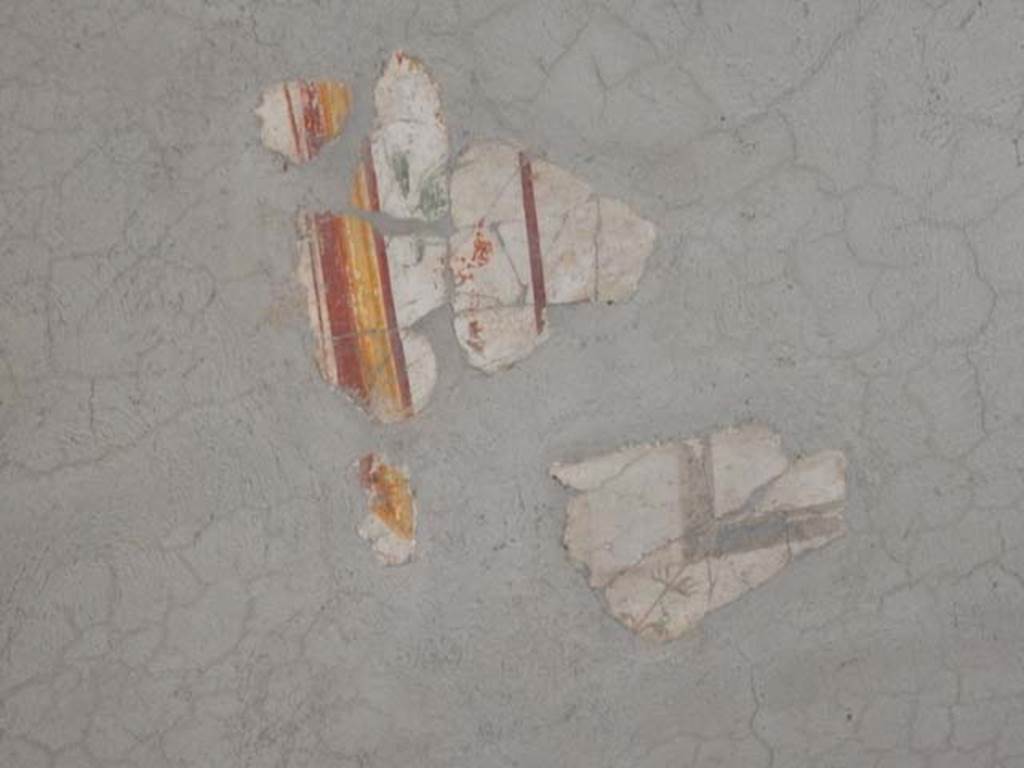 I.7.12 Pompeii. May 2017. Part of the recomposed vaulted ceiling in the cubiculum.
Photo courtesy of Buzz Ferebee.
