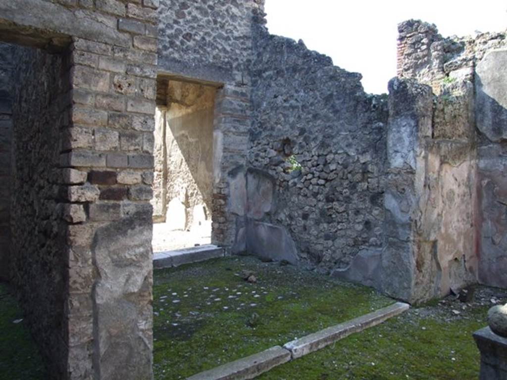 I.8.9 Pompeii. March 2009. Room 5. Tablinum. Looking south.
