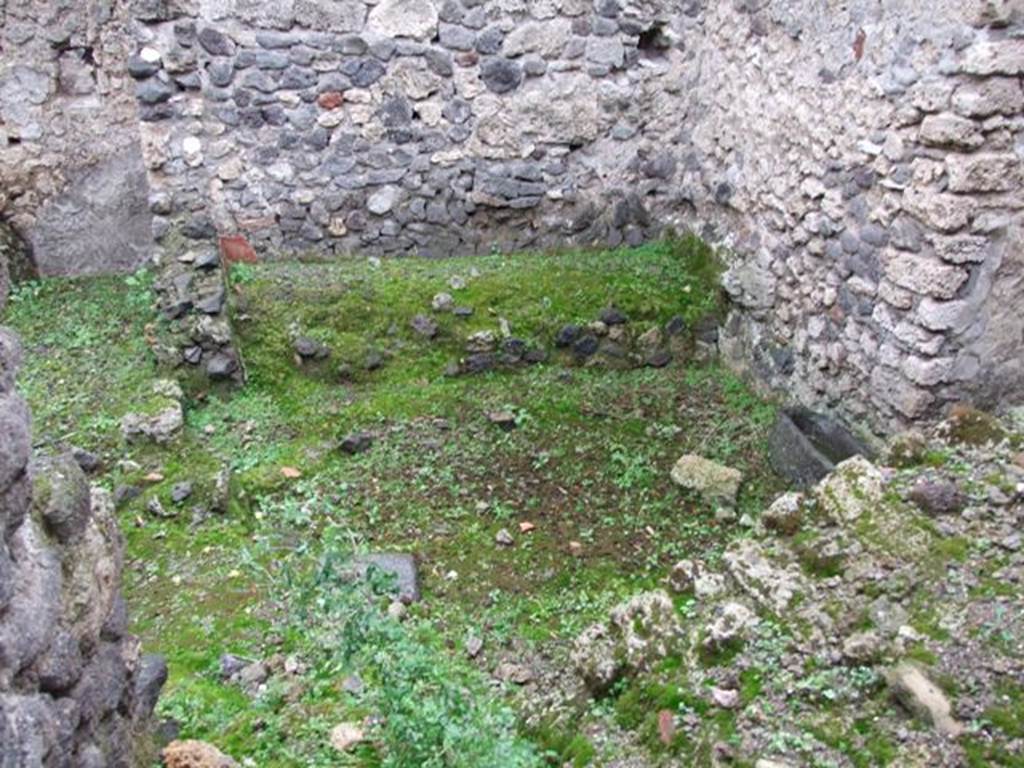 I.8.16 Pompeii. December 2007. Looking east over rear rooms, from entrance.