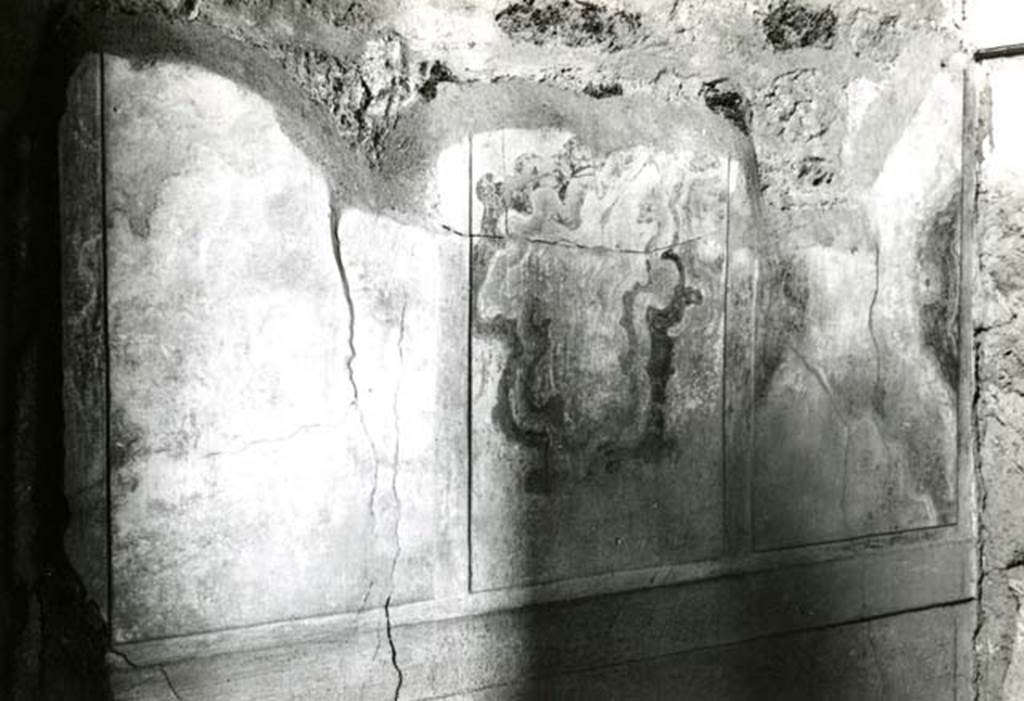 I.8.17 Pompeii. 1968. Room 15. Casa dei Quattro Stili, cubiculum alcove, back N wall. Photo courtesy of Anne Laidlaw.
American Academy in Rome, Photographic Archive. Laidlaw collection _P_68_3_15.