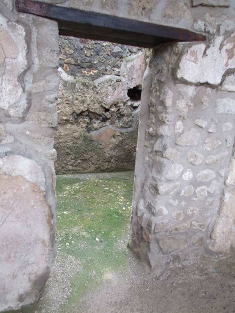 I.8.17 Pompeii. December 2007. Room 19, small room or storeroom on west side of peristyle.