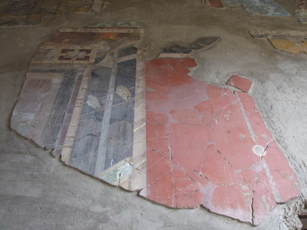 I.9.1 Pompeii. March 2009. Room 7. Tablinum. East wall.