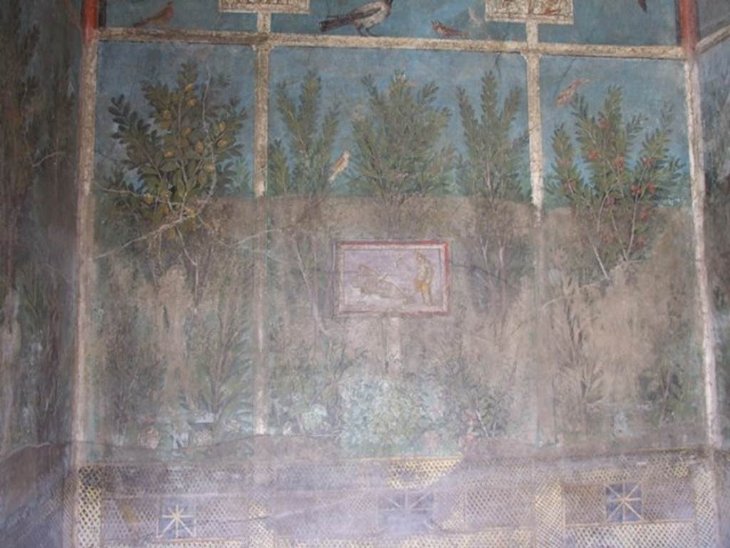 I.9.5 Pompeii. March 2009. Room 5. Cubiculum. East wall centre.