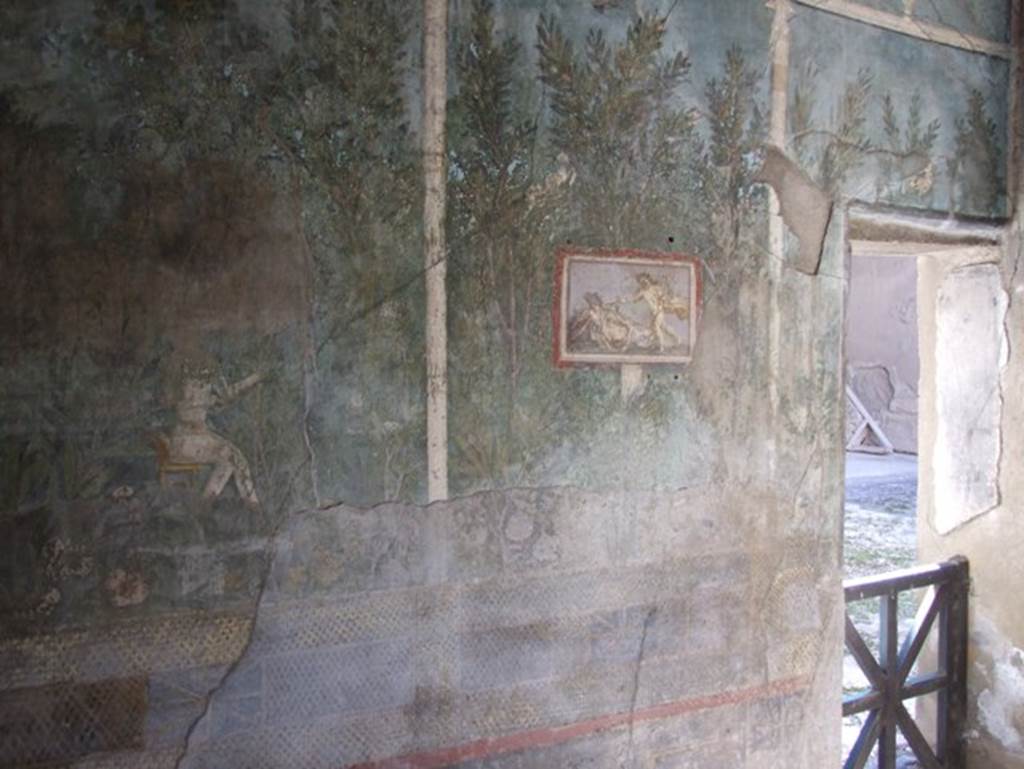 I.9.5 Pompeii. March 2009. Room 5. Cubiculum. South wall.