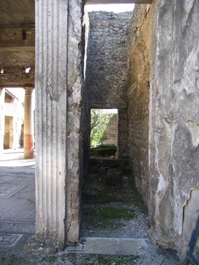 I.9.5 Pompeii. March 2009. Room 9. Room with steps to upper floor.