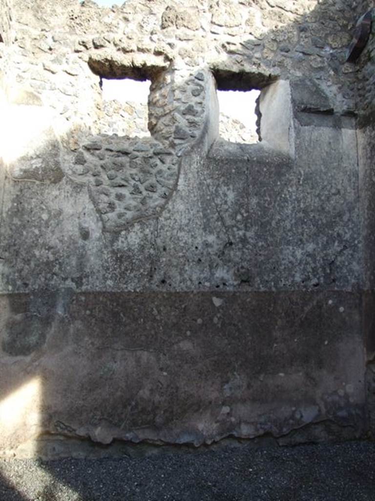 I.9.6 Pompeii. December 2007. East wall.