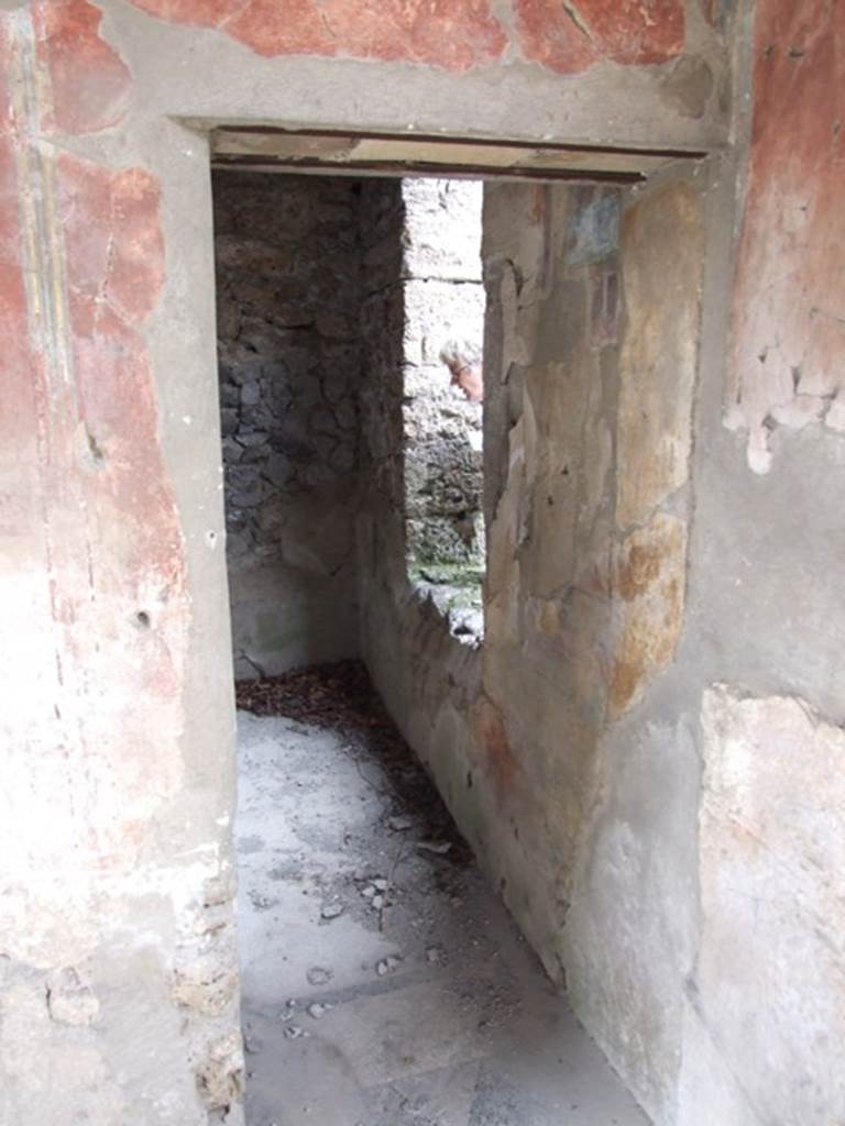 I.9.14 Pompeii. March 2009. Room 7. Doorway, looking west.