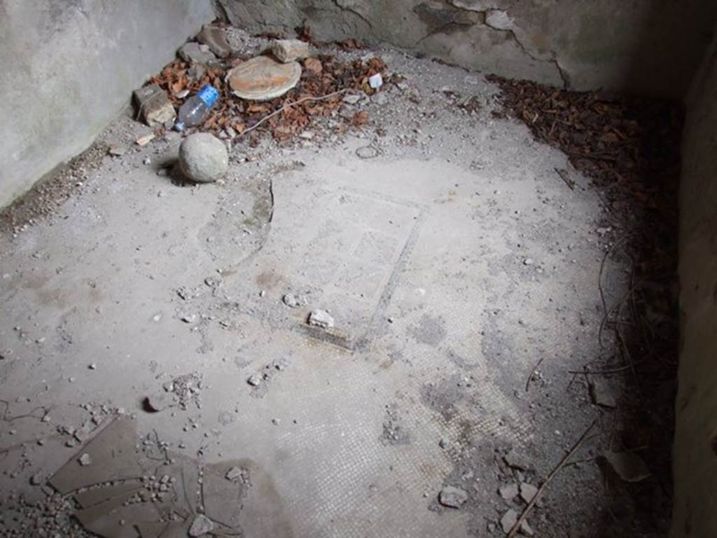 I.9.14 Pompeii. March 2009. Room 7. Mosaic floor with emblema.