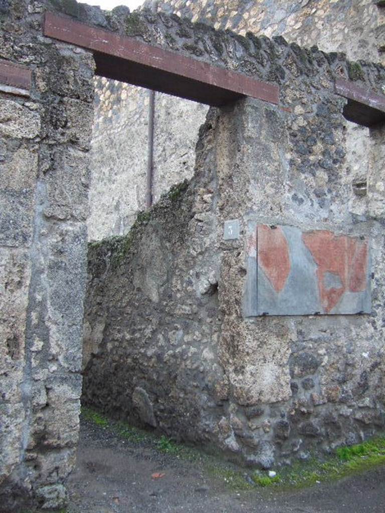 I.10.3 Pompeii. December 2005. Entrance.