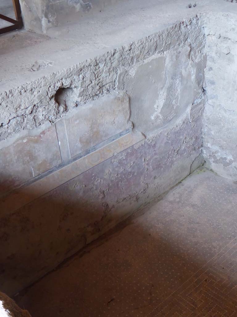 I.10.4 Pompeii. September 2018. Room 18, lower level, north wall
Foto Annette Haug, ERC Grant 681269 DÉCOR.