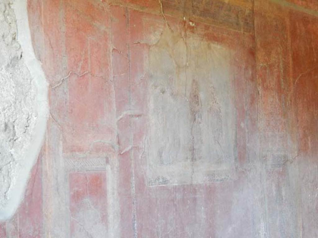 I.10.4 Pompeii. May 2017. Room 15, central painting on north wall. Photo courtesy of Buzz Ferebee.