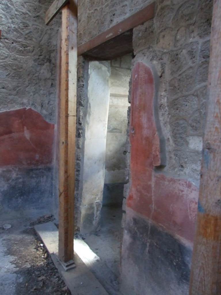 I.10.11 Pompeii. March 2009.
Room 2, looking towards doorway to room 7, in south-east corner of atrium.
