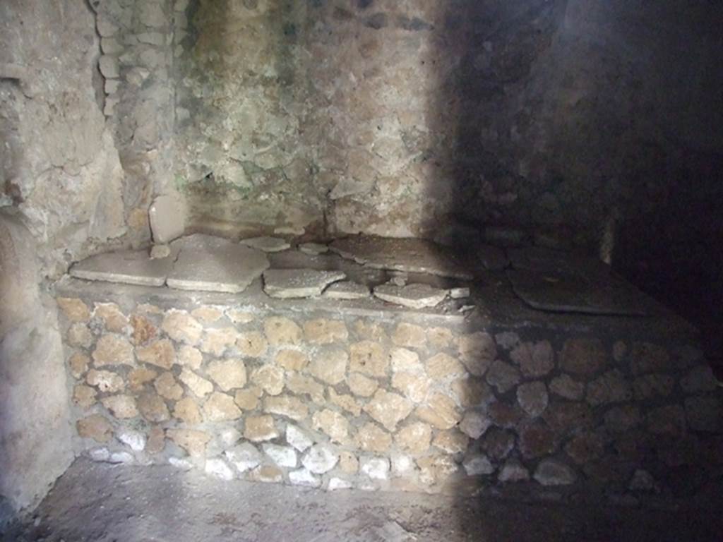 I.10.11 Pompeii. March 2009. Room 15. Kitchen. Hearth.