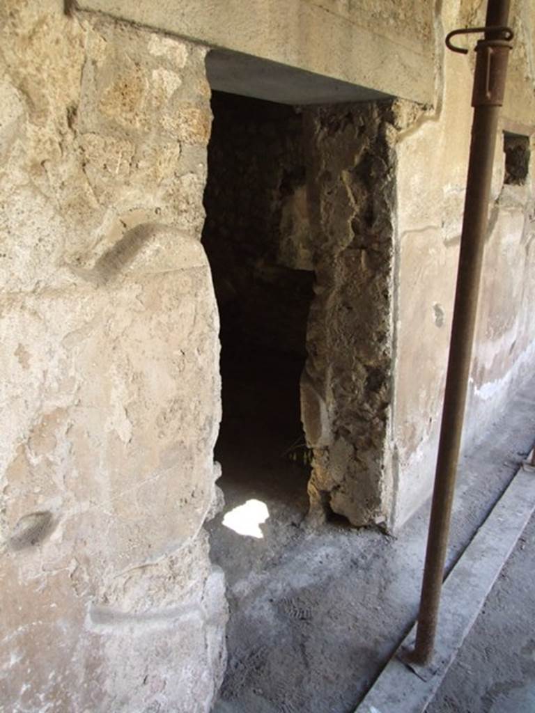 I.10.11 Pompeii. March 2009. Doorway to room 17.