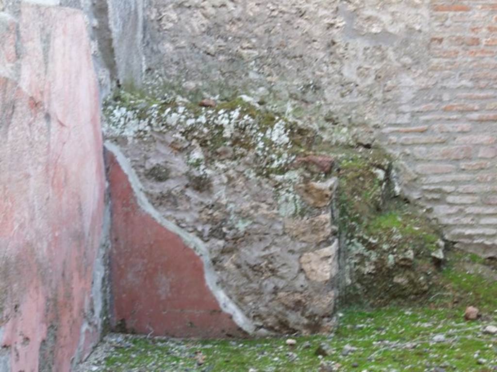 I.11.3 Pompeii. December 2007. Remains of staircase against south wall.