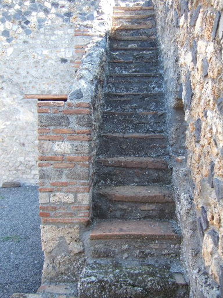 I.11.14 Casa del Cherem. Staircase.