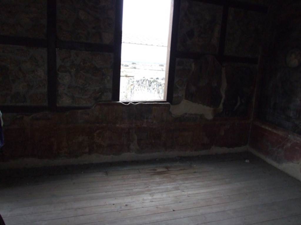 I.11.15 Pompeii.  December 2007.  Room 18 on upper floor.  West wall.
