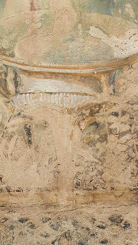 I.11.16 Pompeii. July 2021. Room 6, detail of painted urn.
Foto Annette Haug, ERC Grant 681269 DÉCOR.