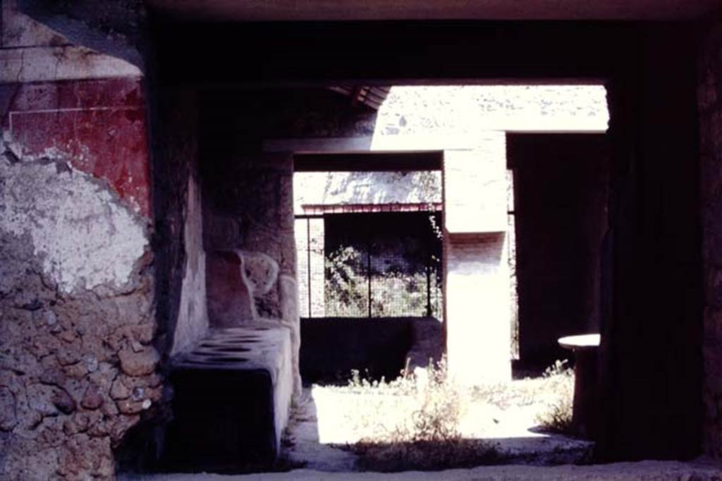 I.12.3 Pompeii. 1968. Room 1, west wall of courtyard. Looking north. Photo by Stanley A. Jashemski.
Source: The Wilhelmina and Stanley A. Jashemski archive in the University of Maryland Library, Special Collections (See collection page) and made available under the Creative Commons Attribution-Non Commercial License v.4. See Licence and use details.
J68f0758