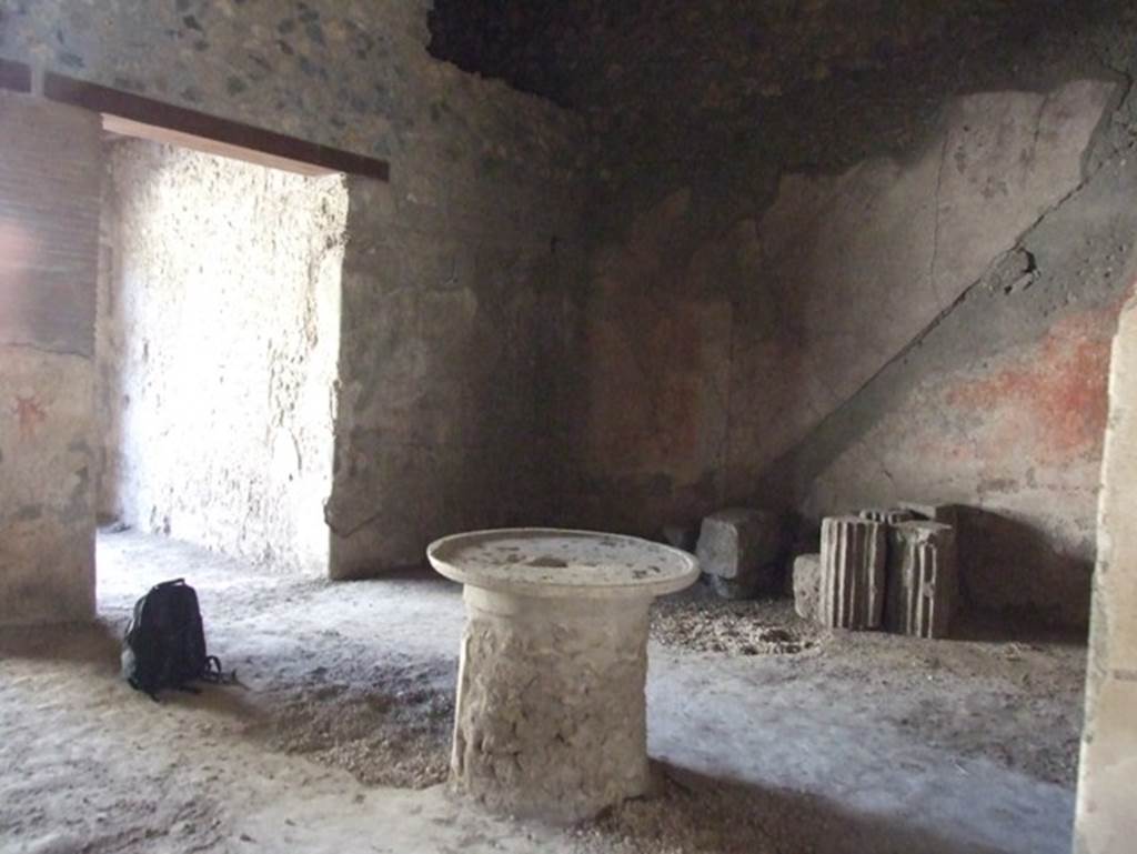 I.12.3 Pompeii. March 2009. Room 1. Caupona courtyard. Looking north east.