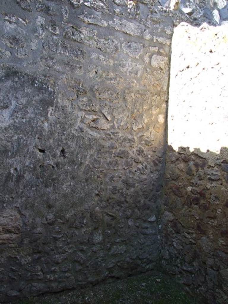 I.12.8 Pompeii. March 2009. Room 4. North west corner.