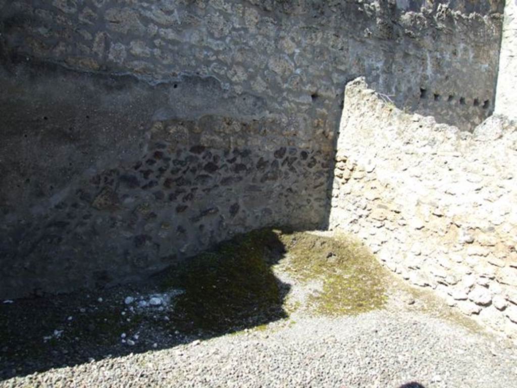I.12.8 Pompeii. March 2009. Room 5. North west corner.