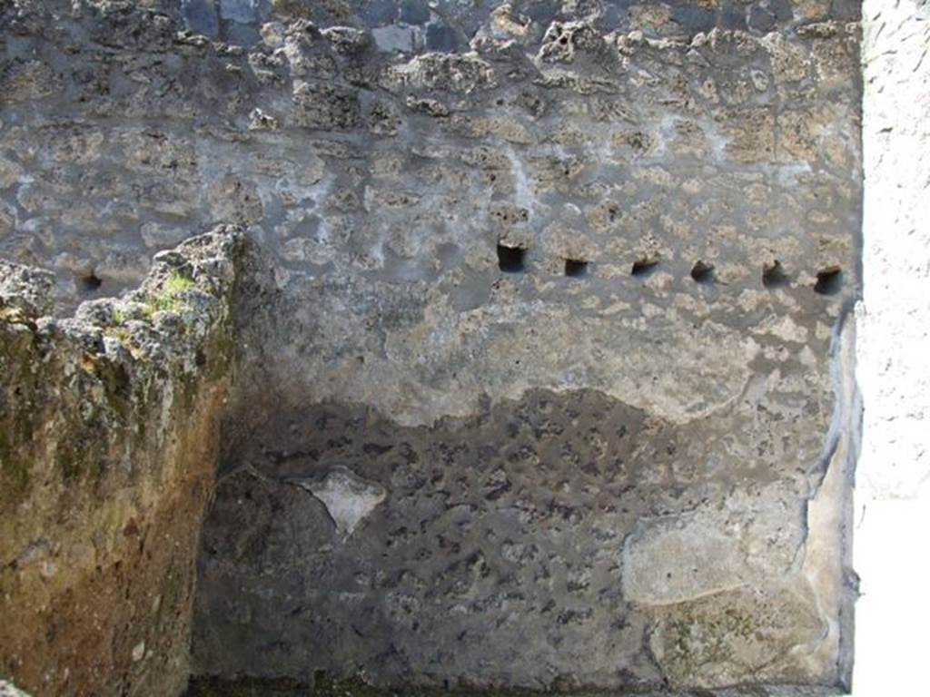 I.12.8 Pompeii. March 2009. Room 6. West wall.