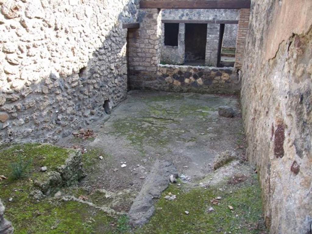 I.12.9 Pompeii. House. December 2007. Room in north west corner. Looking south.