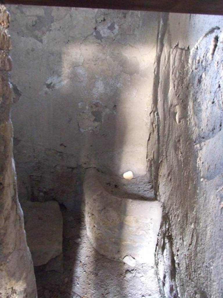 I.12.11 Pompeii. March 2009. Small room at west end of kitchen.