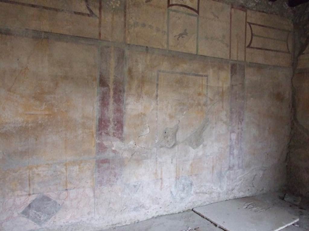 I.12.11 Pompeii. December 2007. Oecus on the west side of the garden area.