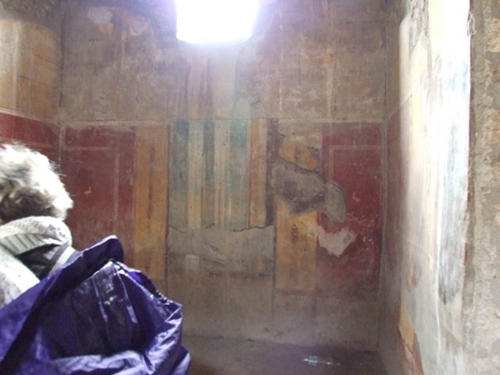 I.12.11 Pompeii. December 2007. Triclinium on the west side of the tablinum area.