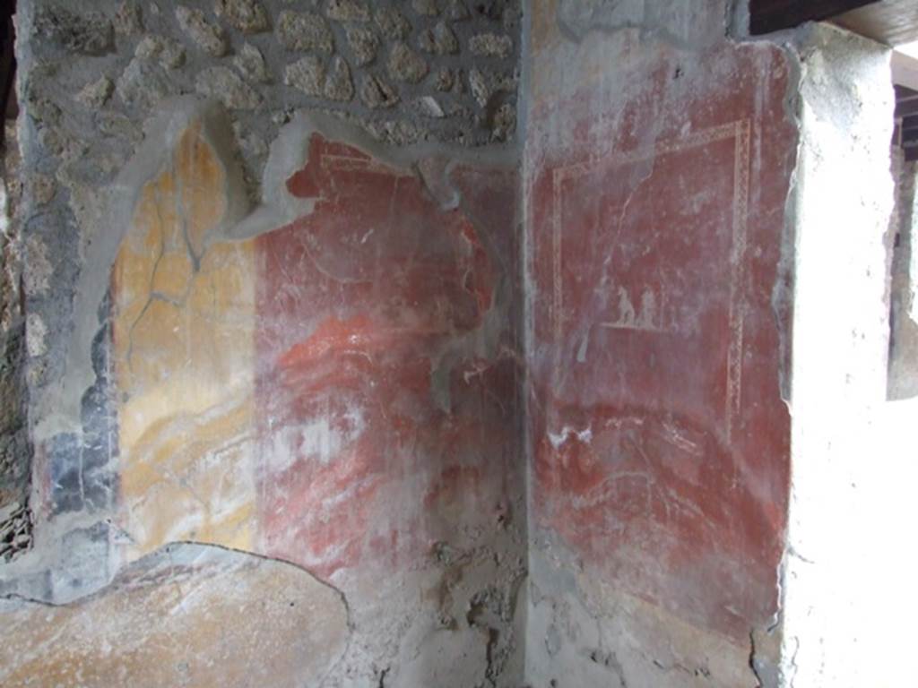 I.12.11 Pompeii. December 2007. Triclinium on the west side of the tablinum area.