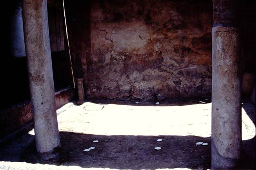 I.12.11 Pompeii. 1975. Looking north-west across garden area. Photo by Stanley A. Jashemski.
Source: The Wilhelmina and Stanley A. Jashemski archive in the University of Maryland Library, Special Collections (See collection page) and made available under the Creative Commons Attribution-Non Commercial License v.4. See Licence and use details. J75f0384