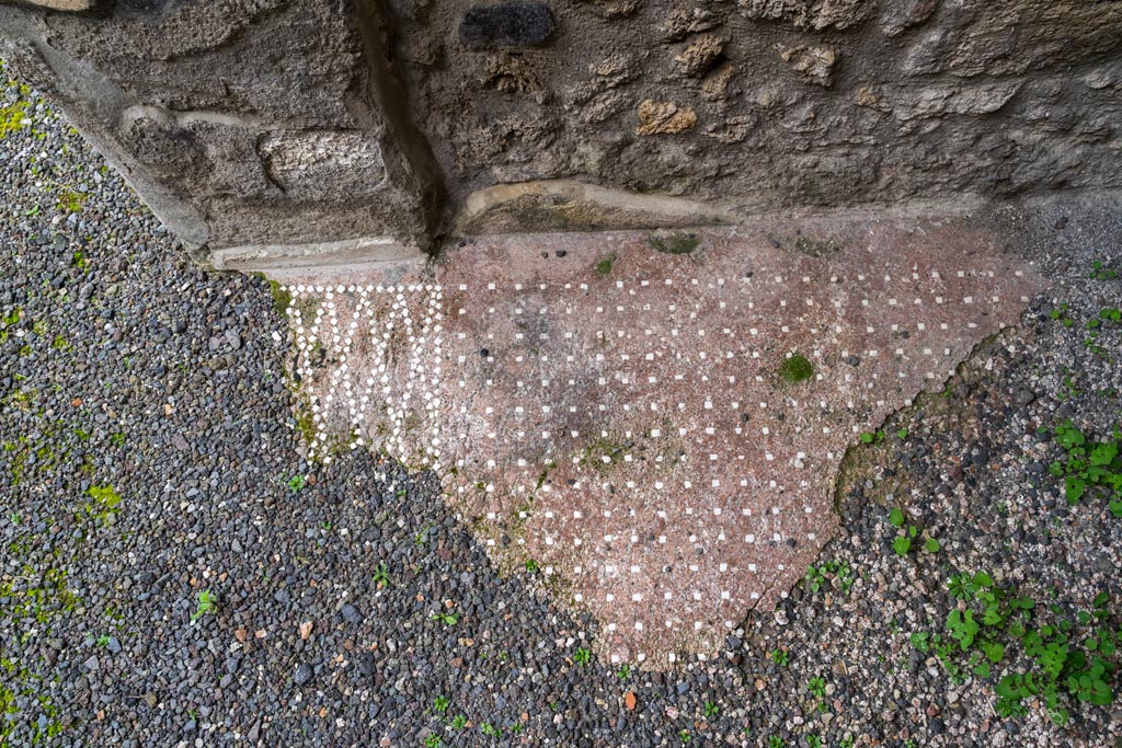 I.13.2 Pompeii. March 2023. Flooring near north wall of east ala. Photo courtesy of Johannes Eber.