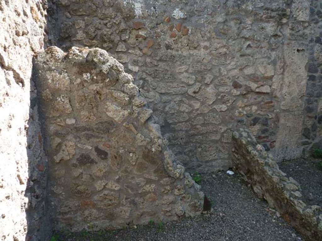 I.13.3 Pompeii. September 2015. Looking towards south-east corner of rear rooms.